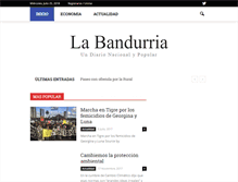 Tablet Screenshot of labandurria.com.ar